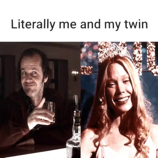 me and @roperoundmaneck | tag ur twin gng #theshining #fypシ゚viral #stephenking #edit #carrie