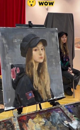 how To Paint A Portrait From A Live Model