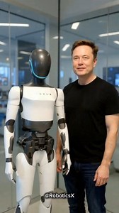 Tesla Optimus Trains Itself Using AI Brain, Elon Musk Reveals Elon Musk revealed that Tesla’s Optimus robot is now using a shared AI brain, allowing all robots to learn together. When one robot learns a task, every Optimus instantly benefits, accelerating intelligence at an unprecedented scale. ❓Is shared robot intelligence the next big leap in AI? #Optimus #AI #RobotLearning #elonmusk #FutureTech #tesla #robot #robotics #futuretech #miami | RoboX