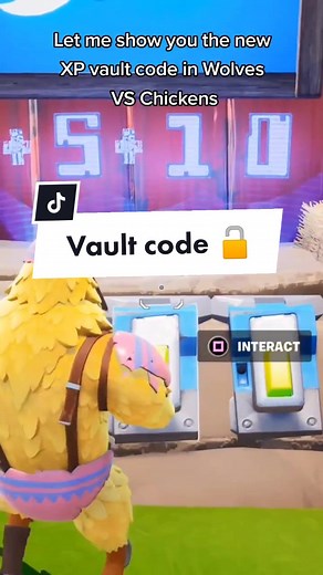 Unlock the XP Vault in Wolves VS Chickens | Fortnite Code Revealed