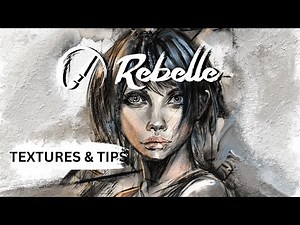 Rebelle How To Get Texture using Watercolor, Oils and Paper