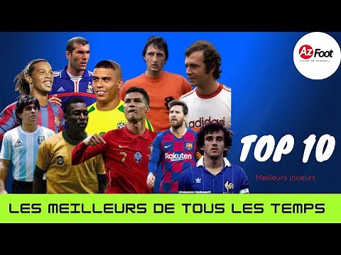 Top 10 Meilleurs Joueurs du Monde de Tous les Temps | ᴴᴰ