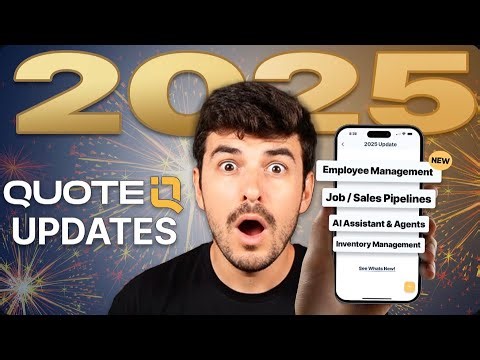 Every New Feature We Built In QuoteIQ In 2025