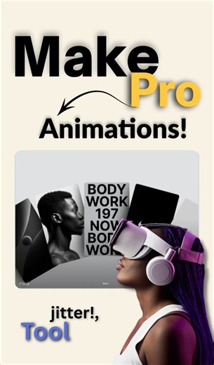 Jitter Animation টুল দিয়ে Seconds এ Logo & Text Animation | Free Motion Design Tool