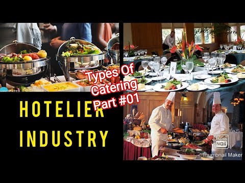 Types Of Catering || Different Catering Operation || F&B Service🍔🍟🍕