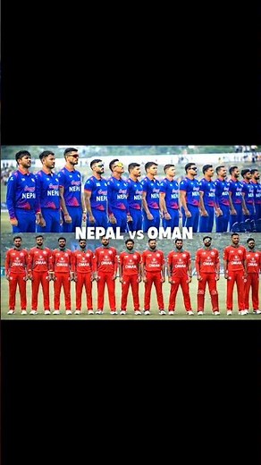 Nepal vs Oman Last Over Thriller 😱 | Match Winning Moment | CWC League 2 Highlights #shorts