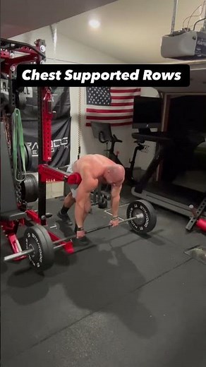Barbell Chest Supported Row