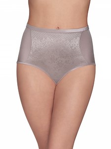 Vanity Fair Lingerie Women's Smoothing Comfort Brief Underwear with Lace