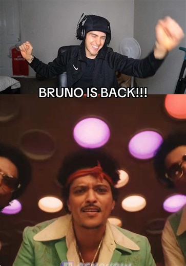 BRUNO IS BACK!!! #brunomars #reacts #fyp