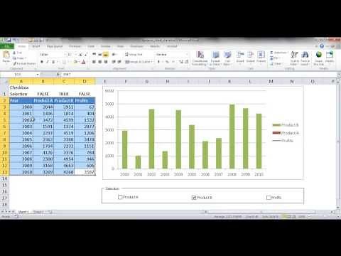 Create a Dynamic Chart with Checkboxes