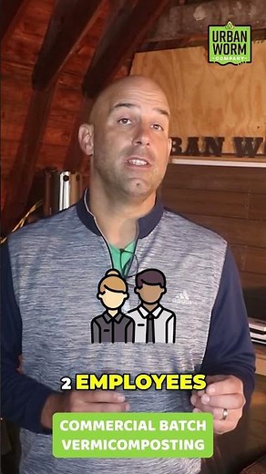 Batch Commercial Vermicomposting: Labor vs Capital #vermicomposting #business