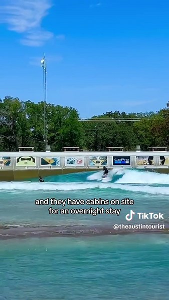 BEST Things to Do in Texas: @wacosurf 🏄🏻‍♀️🌊 Today’s forecast: 100% chance of surfing and sunshine. Learn how to catch waves, tube down a lazy river, play in a waterpark with long slides, wakeboard, or hang out on the beach at Waco Surf! -lessons start at $60, & an hour of beginner surfing is $100 -beach passes start at $10, water park pass $49 -must reserve sessions in advance 📍5437 Old Mexia Rd Waco, TX #theaustintourist #texasblogger #igtexas #visitdallas #austinblogger #atx #funthingstod
