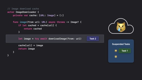 Protect mutable state with Swift actors - WWDC21 – Vídeos – Apple Developer