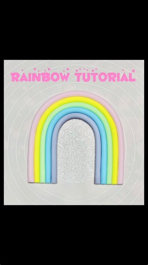 How to make a rainbow with fondant Fondant: Sweet celebrations Satin Fondant Colours: Cake flora brand; Hydrangea, Sky blue, Mint green, Yellow and Pink Save for your next DIY Project 🩷! #viral #leratoscakery #cakesoftiktok #baking #diy