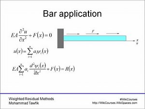 Weighted Residual Methods: Collocation Method