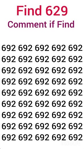 Find the Hidden Number in 5 Seconds | Mind Challenge