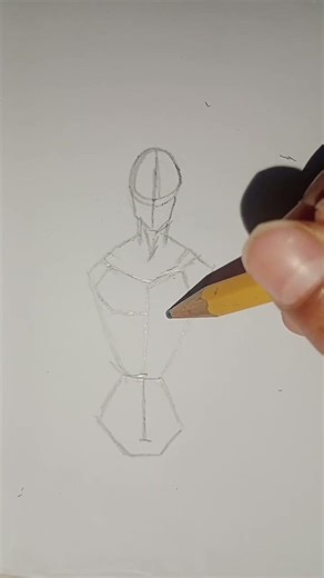 how to draw a human body step by step