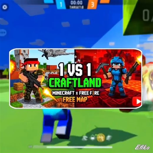 Free Fire x Minecraft Collab 🔥☠️ | #shorts #youtubeshorts #minecraft #freefire