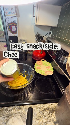 These turned out so delicious, will definitely be making these again asap! Recipe: 1 can corn, drained 1 cup shredded cheese 1/2 cup flour 1 egg Salt and pepper, garlic powder Any other seasonings of your choice Mix and add to a pan for a few minutes, flip and let cook for a few more minutes (I did mine for about 4 minutes each side) So yummy! #easysnacks #easysides #cookwithme #easysnackideas
