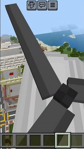 helicopter in Minecraft 😱😱🤯#nostalgia #minecraft #gaming