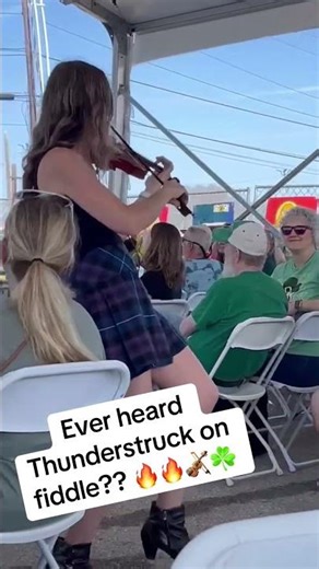Thunderstruck on the Fiddle
