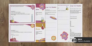 Science Classroom Scavenger Hunt