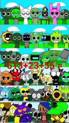 SPRUNKI X GREEN GANG VS SPRUNKI CHAOTIC GOOD REMADE #sprunki #incredibox #roblox #sprunkimod