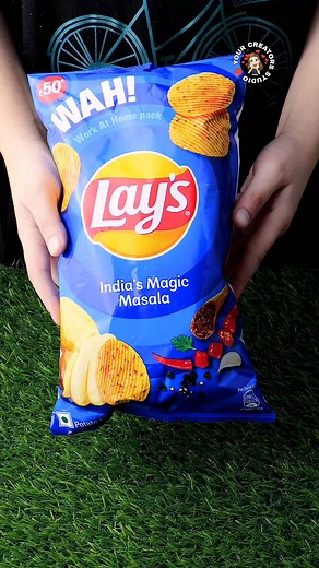 Your Creators Studio on Instagram: "Lays trick 😜 . . #yourcreatorsstudio #ycstricks #laystrick #howtosealpacket #seallayspacket #easytricks"