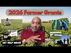 2026 Farmer Grants and Resources!!! Get Help Now!!!