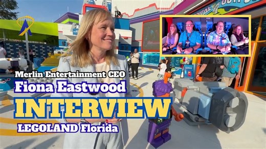 Interview with Fiona Eastwood of Merlin Entertainments CEO about the Galacticoaster