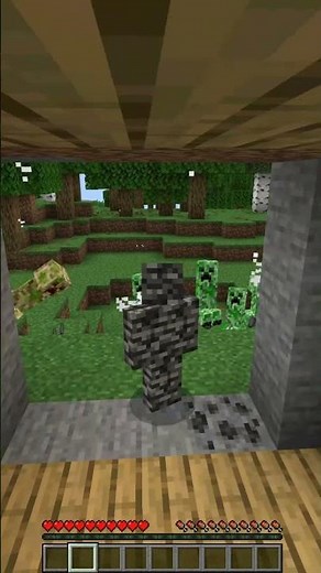 Anti-Creeper Safe Zone Using Commands | Minecraft Bedrock