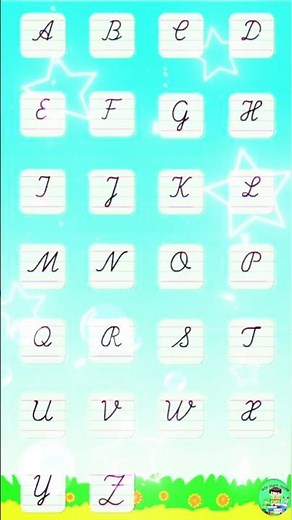 cursive ABCD।। cursive writing a to z।। cursive handwriting।।#shortfeed #shortvideo