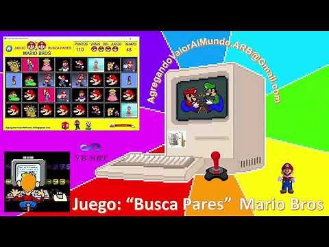 TUTORIAL COMPLETO: Cómo hacer un JUEGO de MARIO BROS en Visual Basic .Net (Busca Pares) 🏡🏡