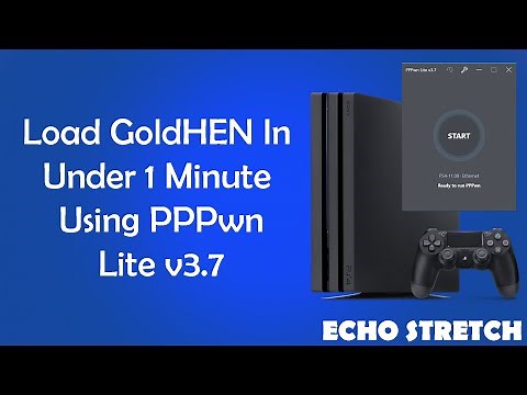 Load GoldHEN In Under 1 Minute Using PPPwn Lite v3.7