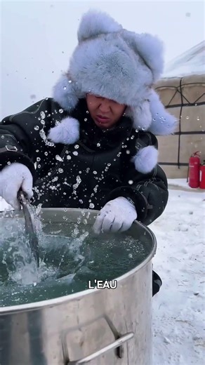 The ingenious ancestral method of preservation in ice used in northern China