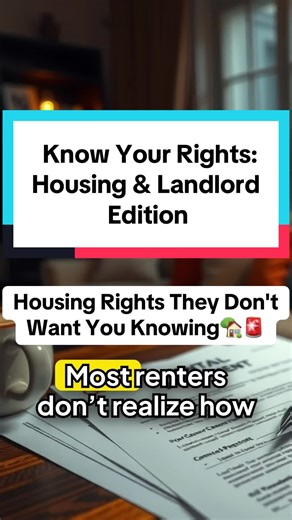 Landlords win when tenants panic — but housing law gives renters powerful tools: proof of charges, notice before entry, habitability protections, and legal defenses when repairs are ignored. Knowledge stops intimidation. Protect your home, your health, and your family. ⚖️🏠 Share this so someone doesn’t get pushed out illegally. Tenant rights explained Illegal eviction Withholding rent law Landlord proof requirements Justice files #knowyourrights #housingrights #landlordlaw #civilrights #justice
