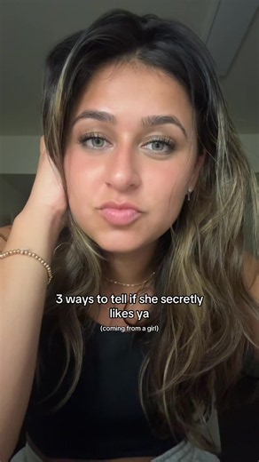 if a girl secretly likes you #flirting #crush #single #relationships #talkingstage
