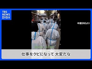 中国“ゼロコロナ”一変 急激な緩和で感染者急増の見方も JNNカメラマンも感染｜TBS NEWS DIG