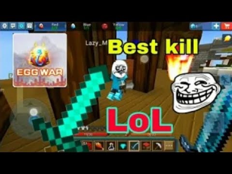 Egg wars - Blockman Go: Blucky Mods. Best kill player!