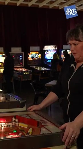 Take a look inside Cascade Underground Pinball Society's pinball room