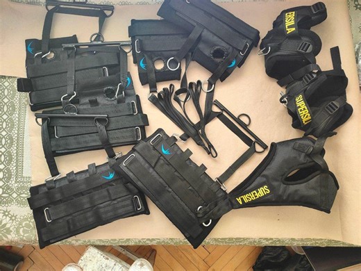 Pravilo SET #1 | Alpha Gravity | Pravilo Suspension Cuffs - Etsy Australia