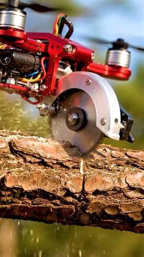 Mini Drone Circular Saw!