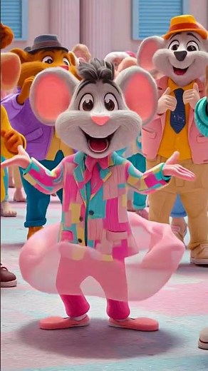 Cartoon Mouse Breakdancing in a Flash Mob | Funny Animated Dance Moment #cartoonmouse #aianimation