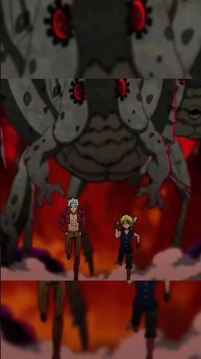 Ban and Meliodas Escaping Purgatory - 7 Deadly Sins (4K Ultra HD)