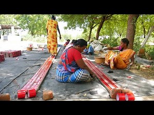 Longest Wala Cracker Making with Unique Techniques in Fireworks Factory