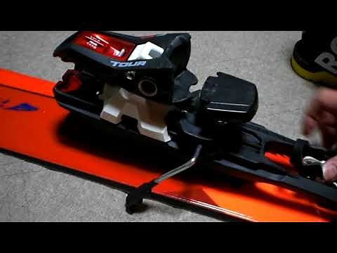 山用スキービンディング「マーカー社」のテックビンディング「キングピン」とアルパインビンディング「ツアーF10」の違い