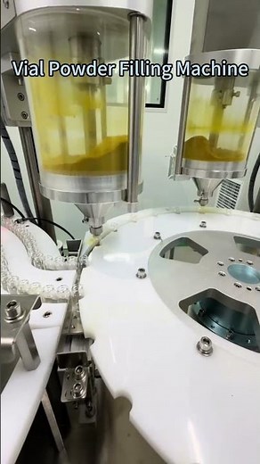 Vial Powder Filling Machine | High-Precision Pharmaceutical Powder Filling #fillingmachine
