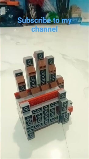 How to make Hand for handicap people with Building Block