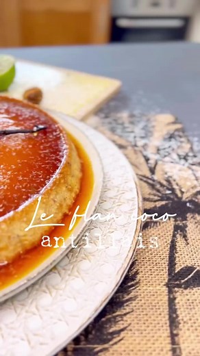 🥥douceur du dimanche… Le flan coco 😋Ps: laisse le refroidir 4h avant de démouler ;) Bon appétit !!#jecuisinecreole #flancoco #coco #guadeloupe #antilles #dessert | Je cuisine créole