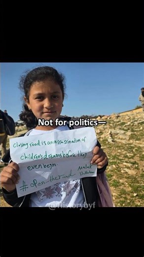 Children Protest for Their Road to School #HumanStory #RealStories